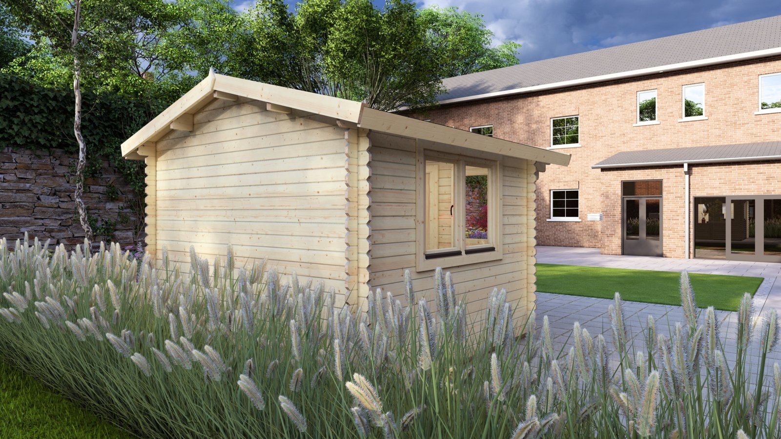 Log Cabin Ringwood 3x3m, 28mm4 Large scale image