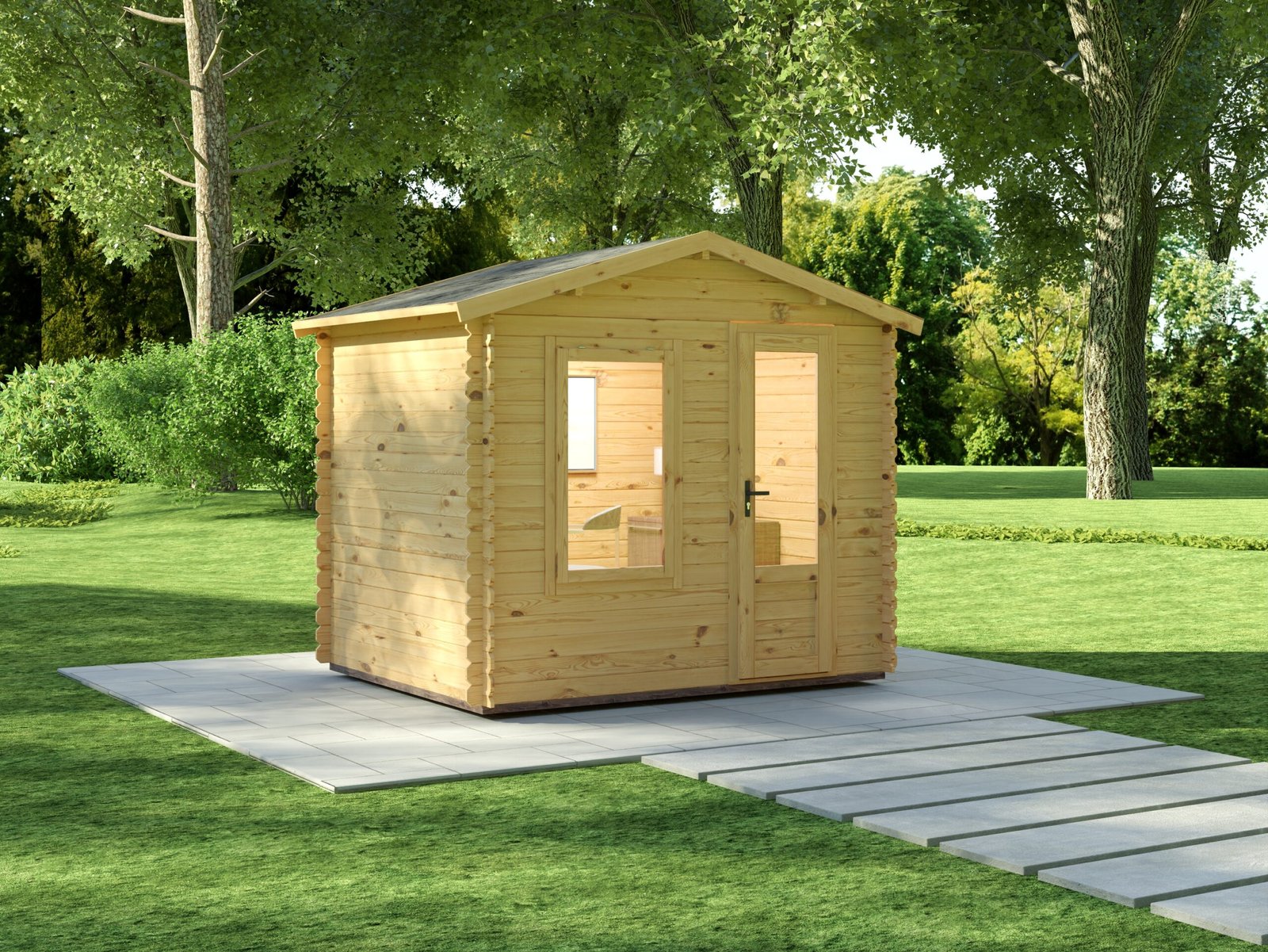 Log shed MM001 Large scale image