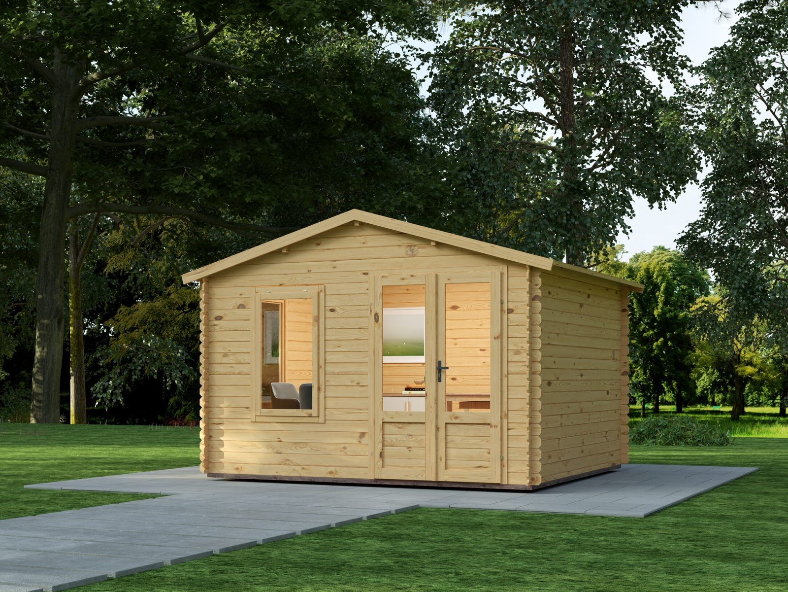Eurodita Log shed MM003 Large scale image