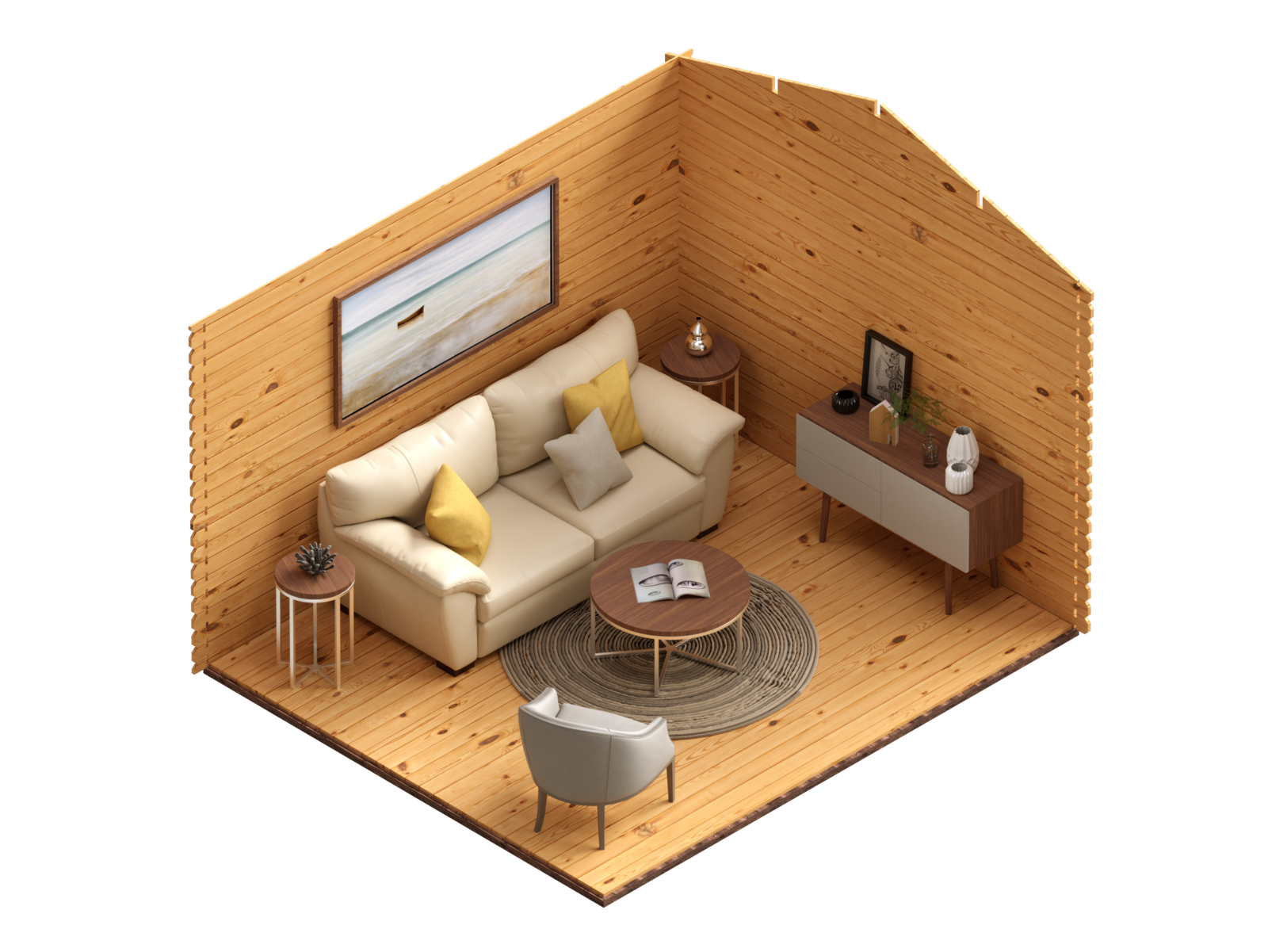 Shed mm018 floor plan Large scale image