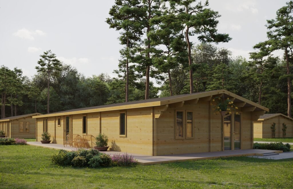 Mobile Log Cabin 3-Bedroom – Nene Main Image