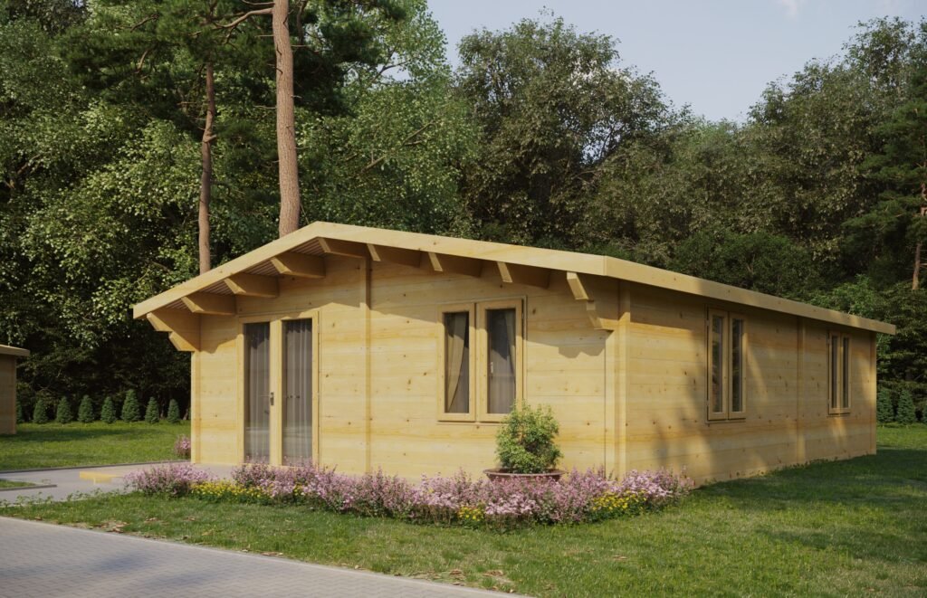 Mobile Log Cabin 1-Bedroom – Spey Main Image