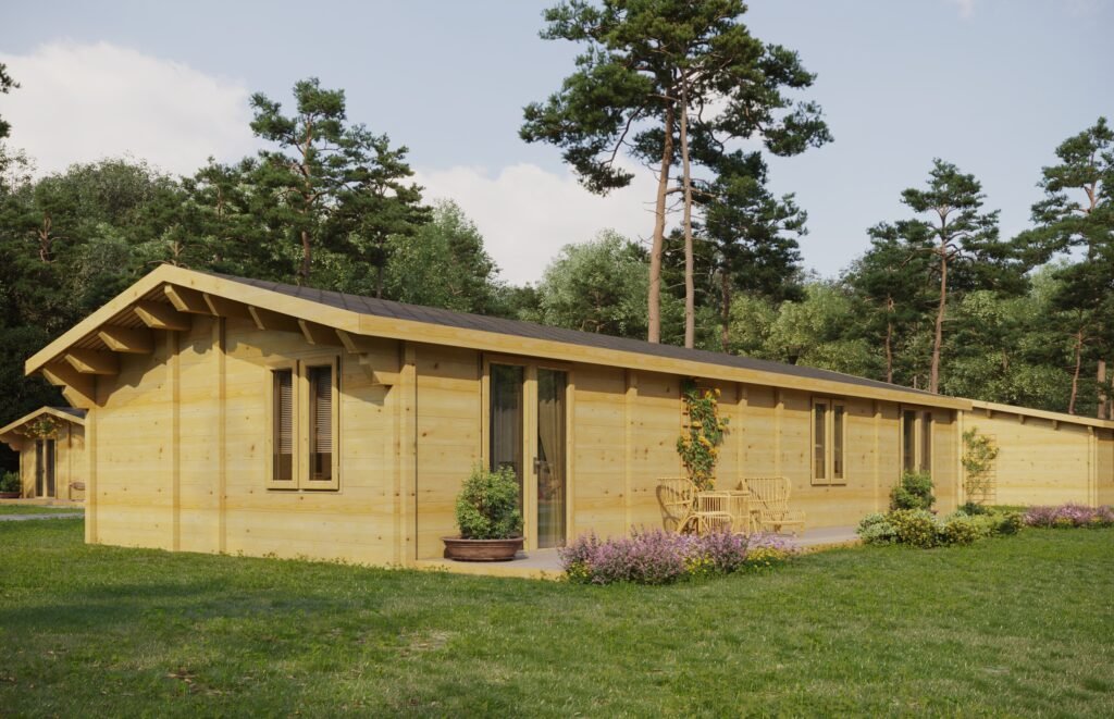 Mobile Log Cabin 2-Bedroom – Tweed Main Image