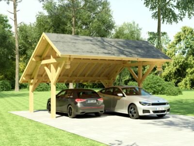 Eurodita Timber Carport Liverpool