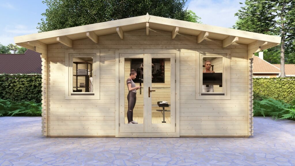Log Cabin Newbury 5×3.8m, 34mm Main Image