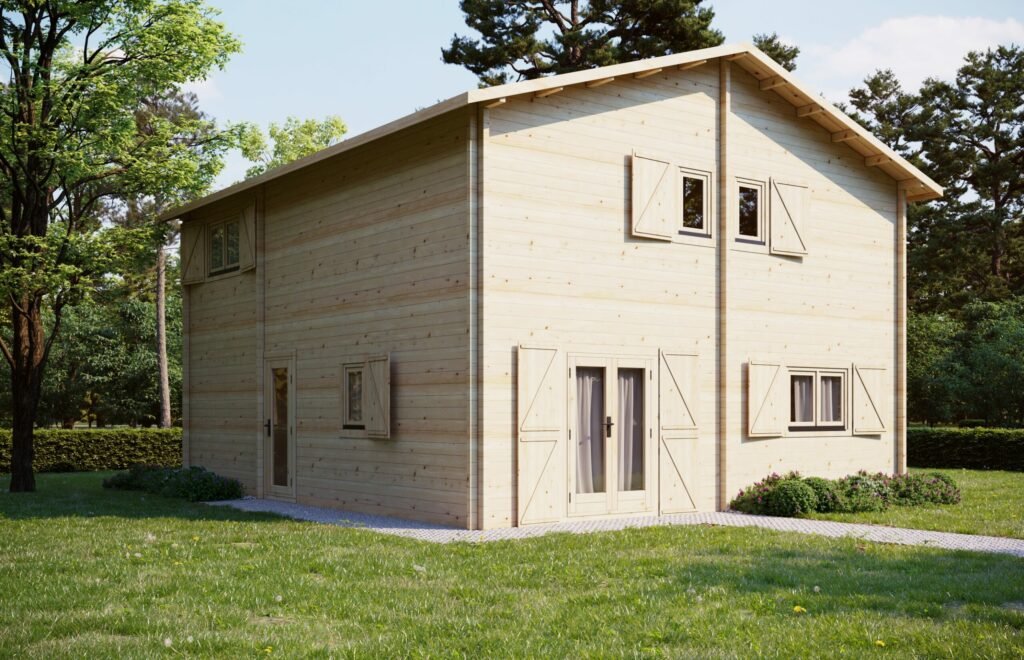 Eurodita Two Floor Log house Nicolas, 70mm Main Image