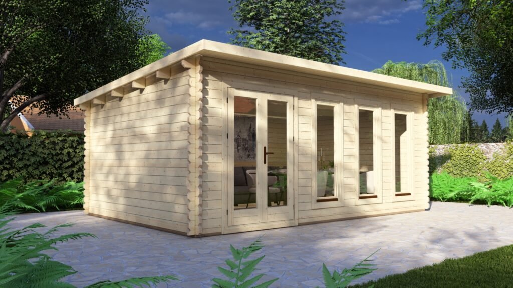 Log Cabin Oscar 5.0×4.0m, 44mm Main Image
