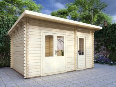 Log Cabin Sherborne 4.5×3.0m, 44mm2