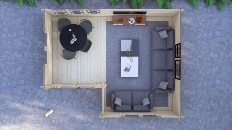 Log Cabin Theodore 5.0×4.0m, 44mm – 5 carousel small image