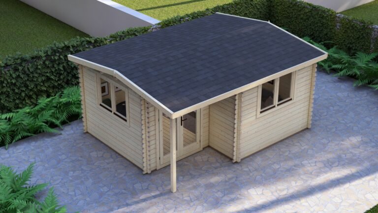 Log Cabin Theodore 5.0×4.0m, 44mm – 7 carousel small image
