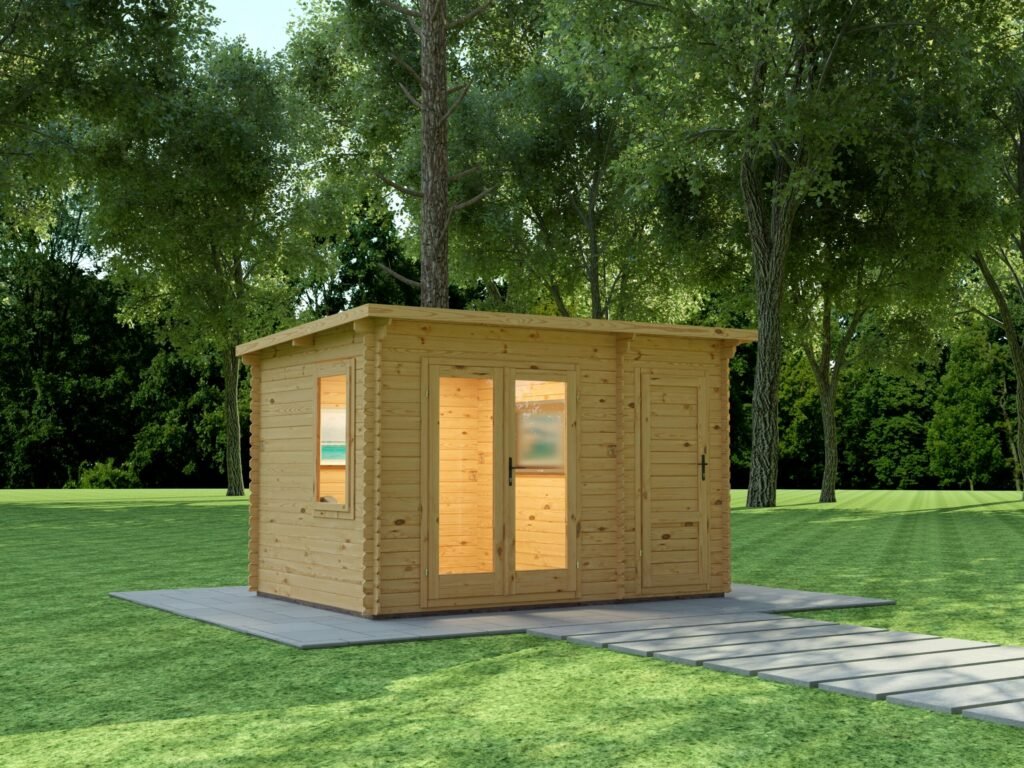 Log shed MM017 3.5×2.4m Main Image