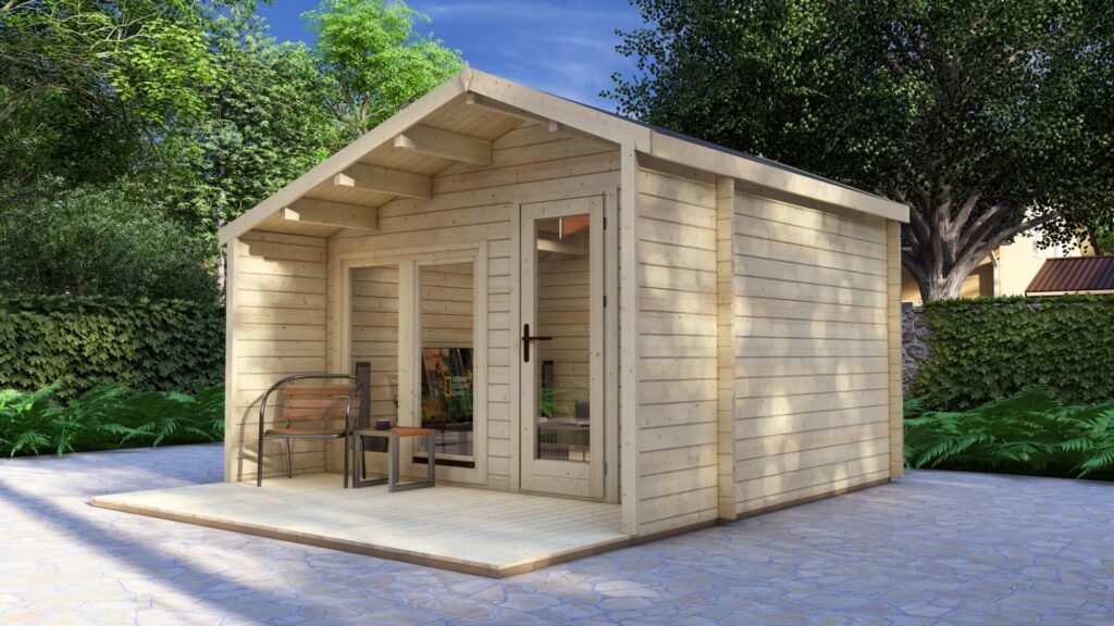 Log Cabin Thomas 4.x4.8m, 44mm Main Image