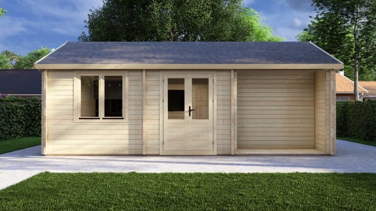 Log cabin Folio 8x5m, 58mm – III carousel small image