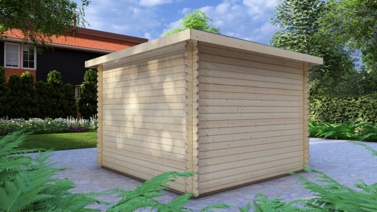 Corner Log Cabin Benjamin 3x3m – IV carousel small image