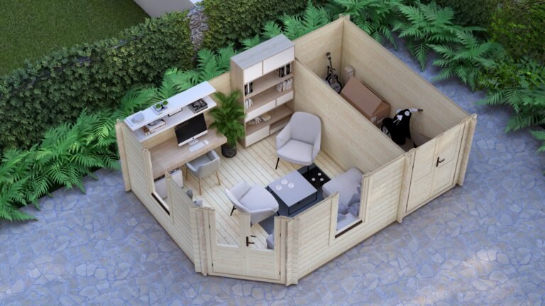 Corner Log Cabin Joseph 5×3.5m, 44mm – VI carousel small image