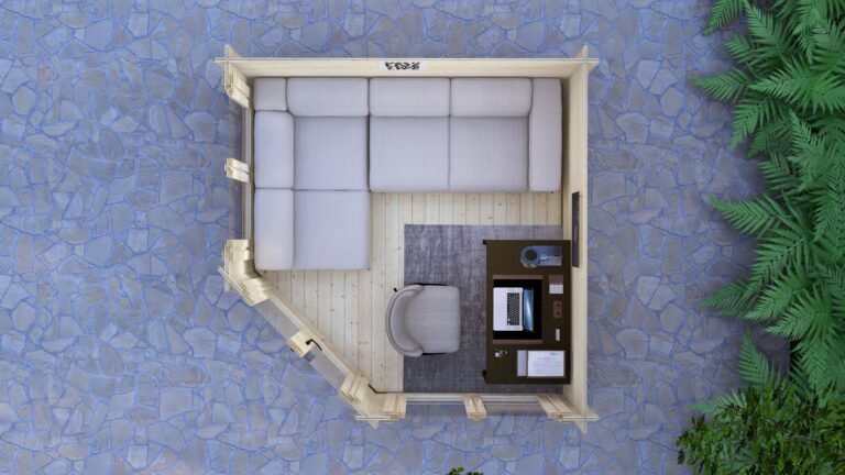 Corner Log Cabin Luke 3x3m – 5 carousel small image