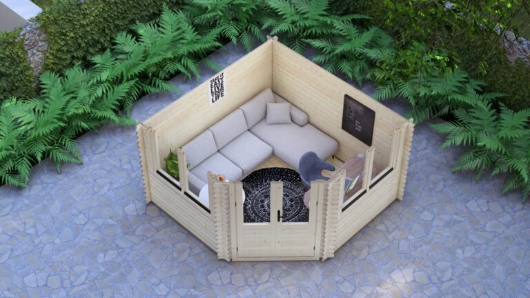 Corner Log Cabin Michael 3x3m – 6 carousel small image
