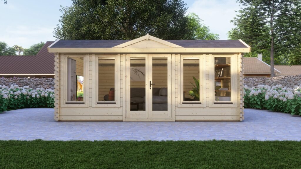 Log Cabin Weymouth 5.5x4m, 44mm Main Image