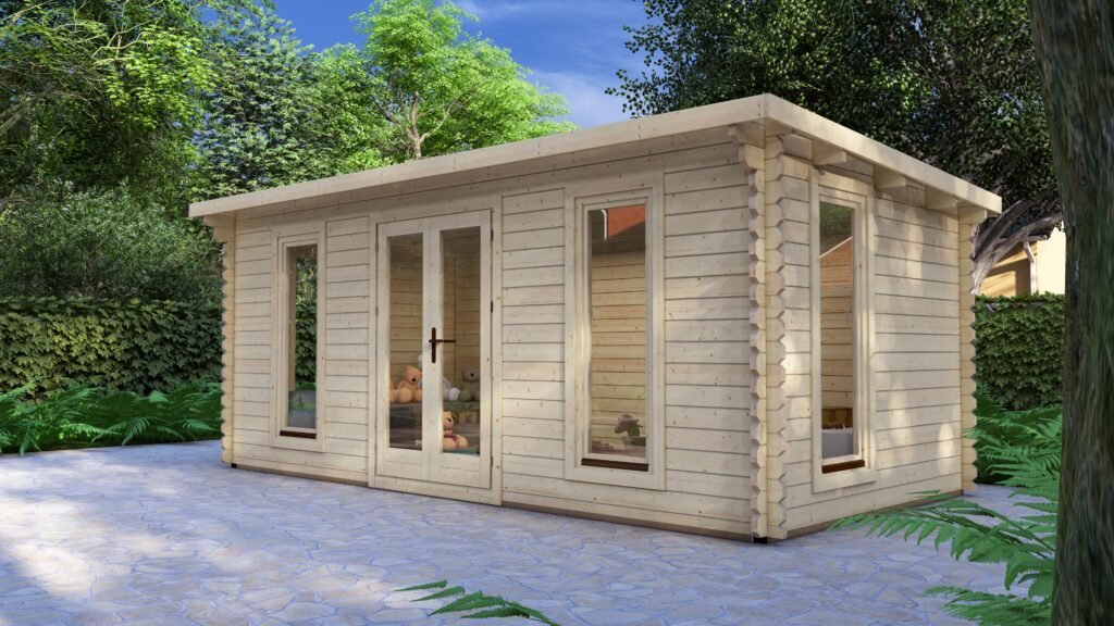 Log Cabin Joshua 6x3m, 44mm Main Image
