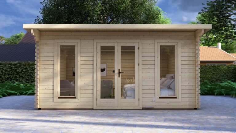 Log Cabin Lewis 5x4m, 44mm – III carousel small image