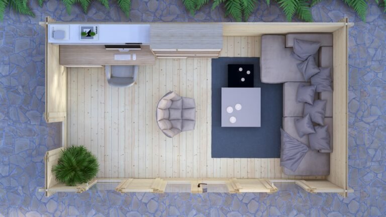 Log Cabin Louis 5x3m, 44mm – V carousel small image