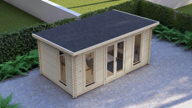 Log Cabin Louis 5x3m, 44mm – VII carousel small image