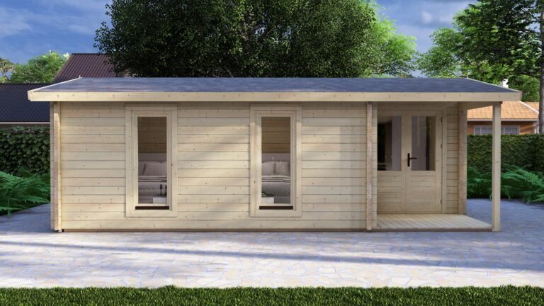 Log Cabin Matthew 7x4m, 58mm – 3 carousel small image