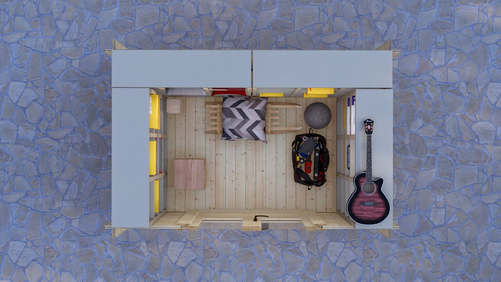 Log Cabin Ryan 3x2m, 28mm – 5 Large scale image
