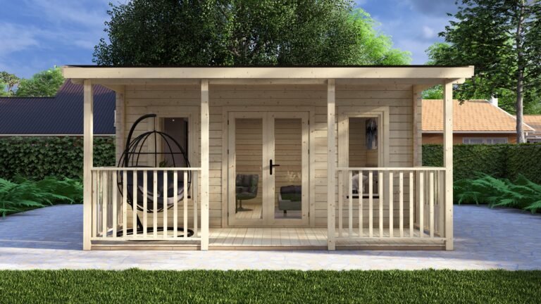 Log Cabin Everwood 5×5.8m, 44mm – III carousel small image