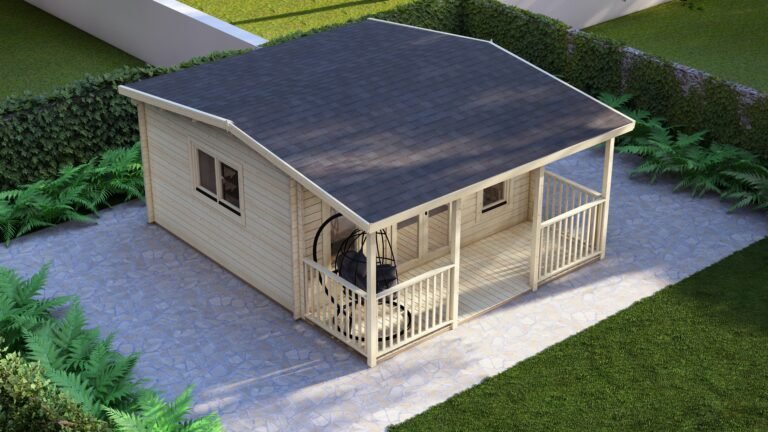 Log Cabin Everwood 5×5.8m, 44mm – VII carousel small image