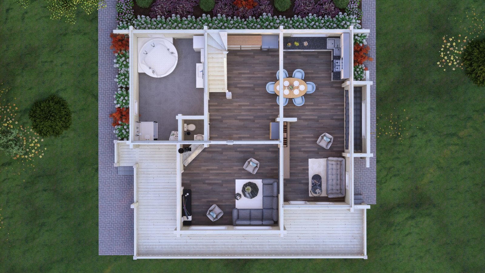 Eurodita log house Timberly Homes04 Large scale image