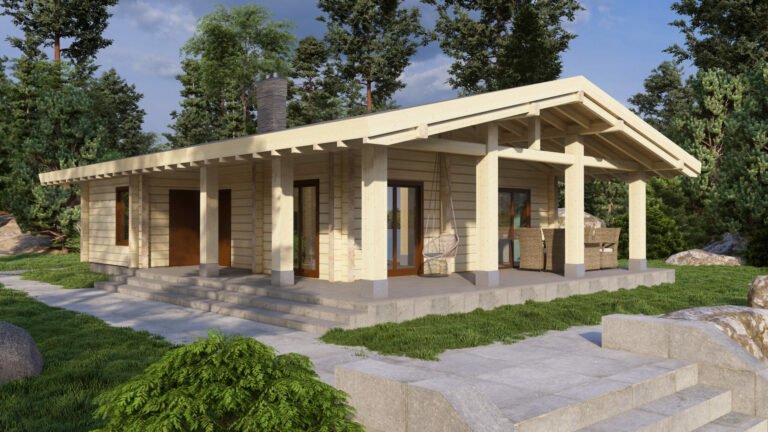 Glulam Log house Woodglow carousel small image