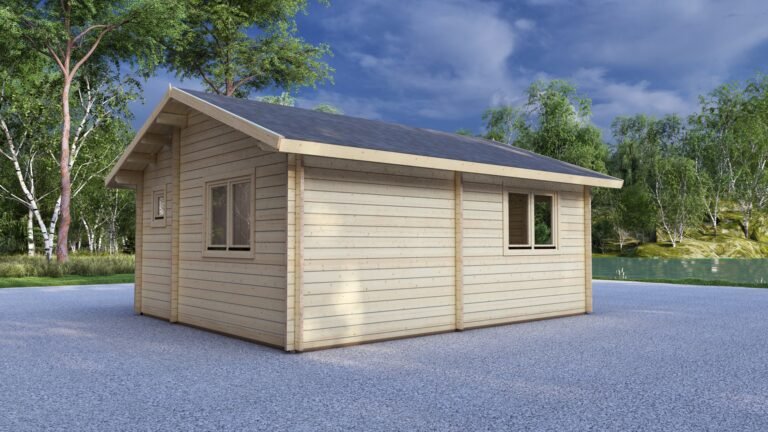 1 Bedroom Log Cabin 6x5m, 44mm – III carousel small image