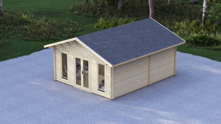 1 Bedroom Log Cabin 6x5m, 44mm – VIII carousel small image