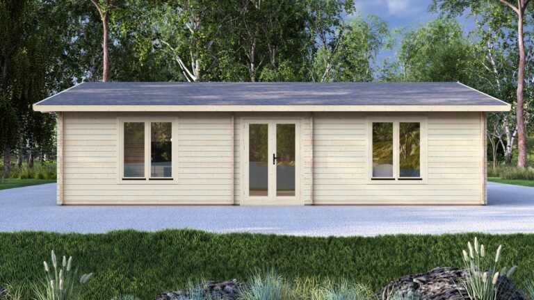 2 Bedroom Log Cabin 10.1x8m, 44mm – IV carousel small image