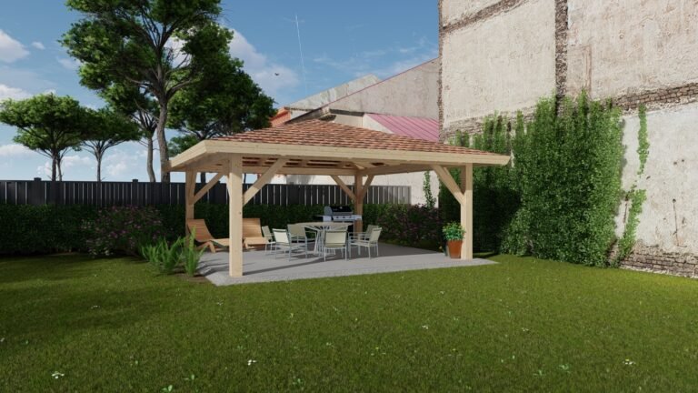 Garden Pergola 5.9×5.9m carousel small image