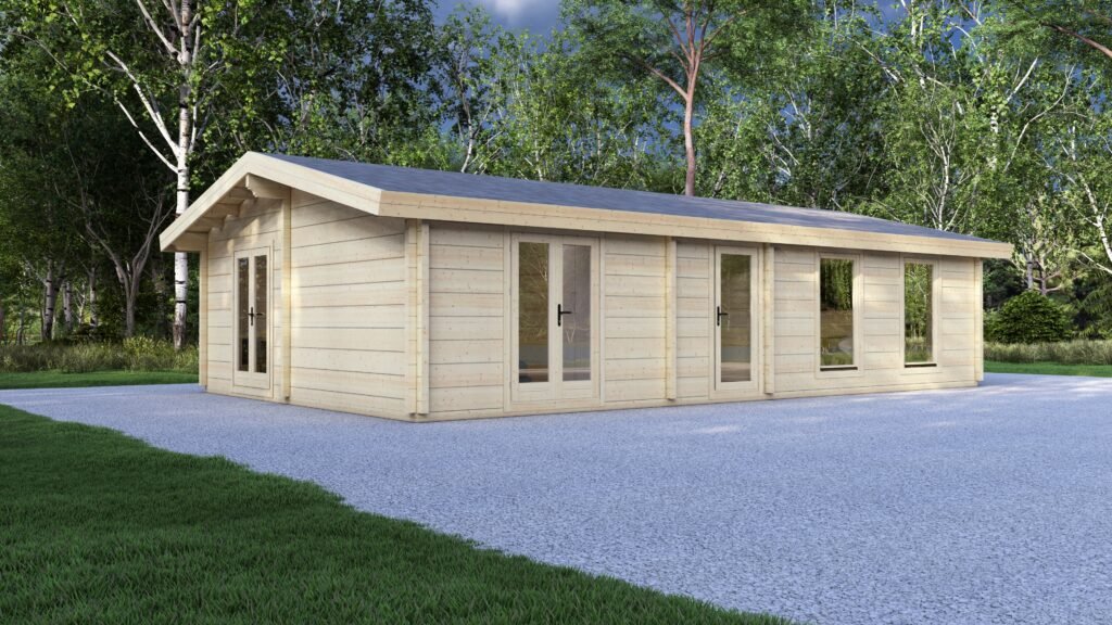 Mobile Log Cabin 2-Bedroom – Emma Main Image