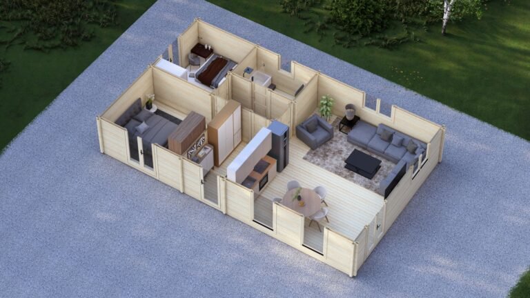 Mobile Log Cabin 2-Bedroom – Emma – VII carousel small image