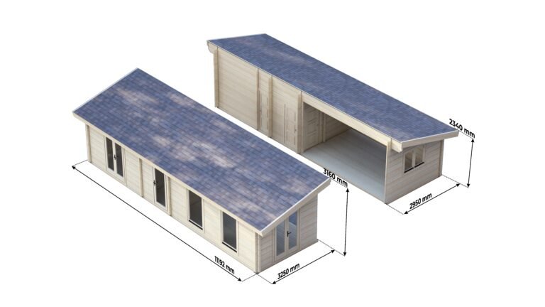 Mobile Log Cabin 2-Bedroom – Emma – X carousel small image