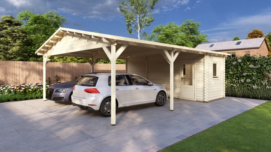 Carport 7.5×6.0m, 44mm Main Image