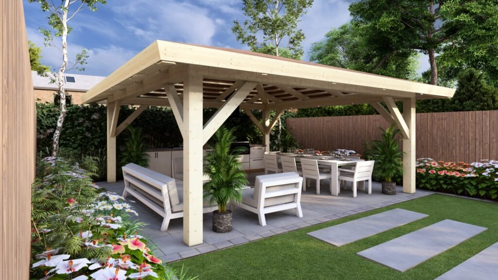 Garden Pergola 5.9×5.9m Main Image