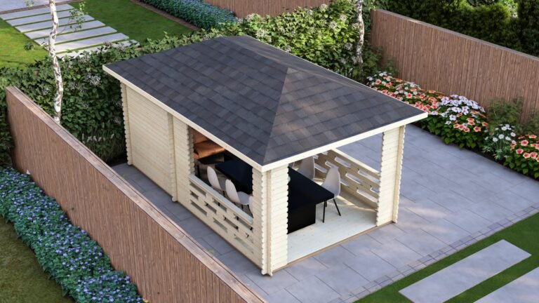 quality Garden Gazebo 5x3m, 28mm carousel small image