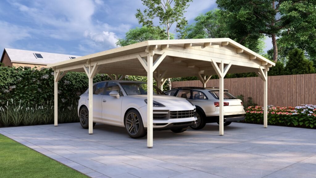 Carport 6.0×6.0m, Eco Main Image