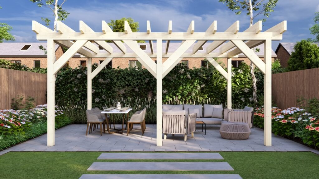 Garden Pergola 5x6m Main Image