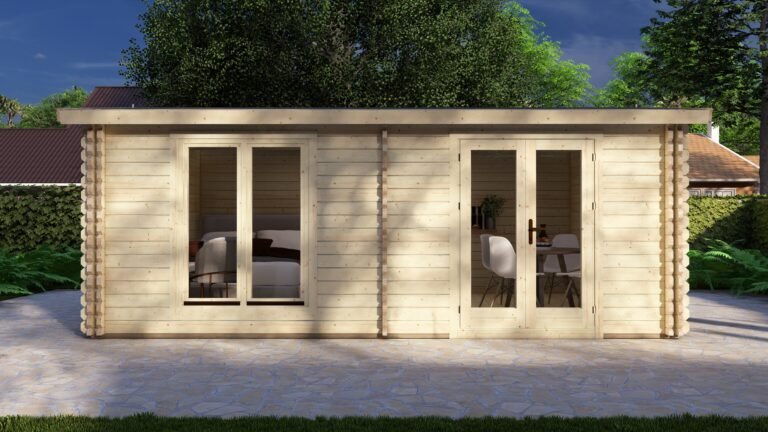 Apex Twin Skin Log Cabin 6x4m – 3 carousel small image