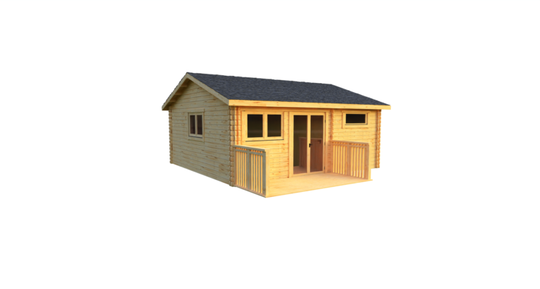 Eurodita Twin Skin one bed log cabin 6×5.5m_1 carousel small image