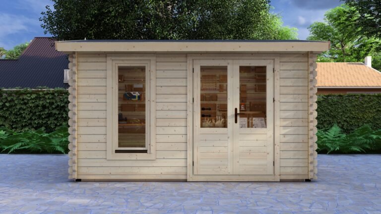 Log Cabin Oliver 4.0×3.0m, 44mm – 3 carousel small image