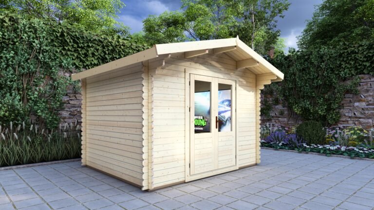 Log Cabin Grendale 3.2×2.6m, 28mm – 3 carousel small image