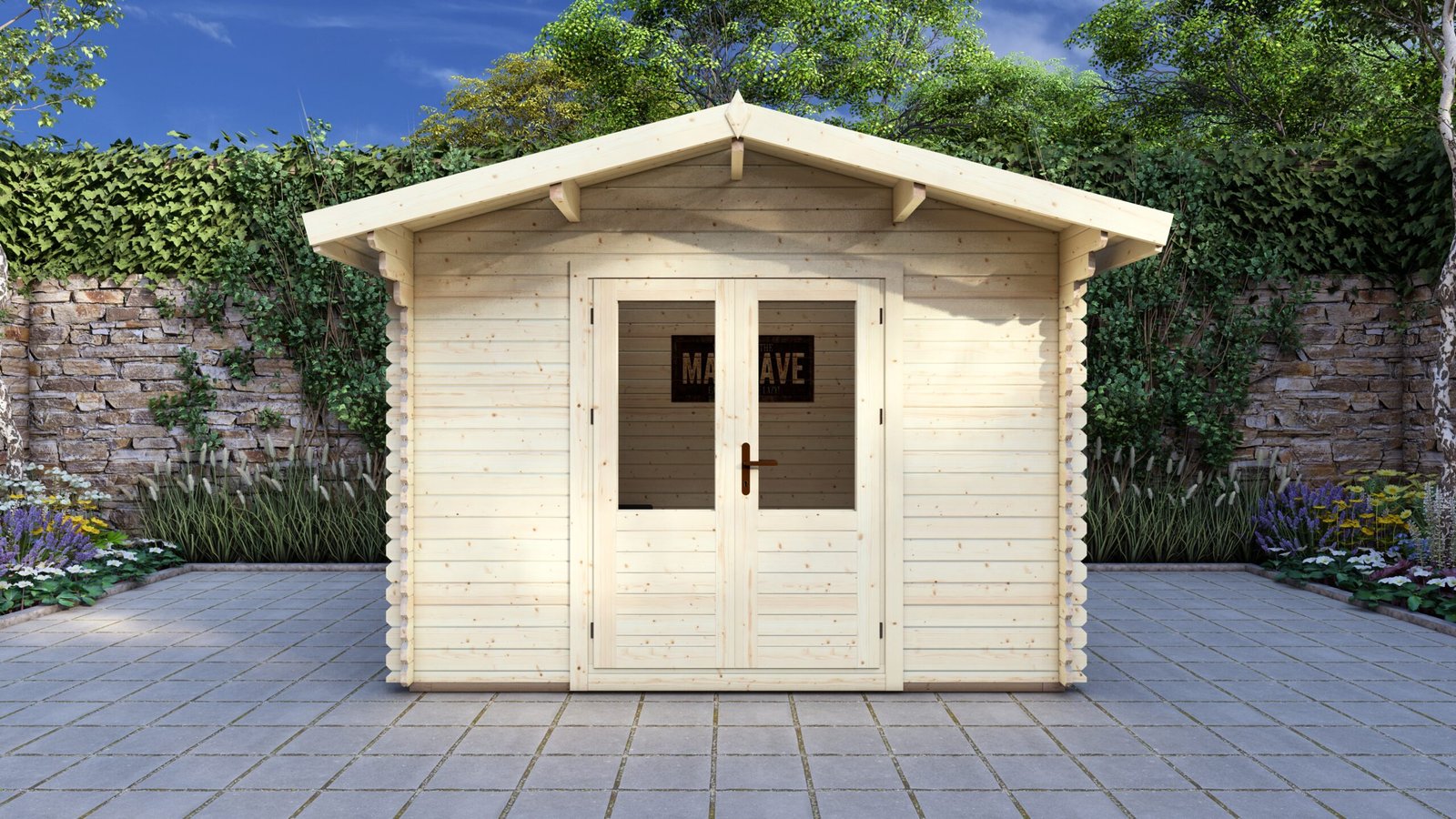 Log Cabin Grendale 3.2×2.6m, 28mm – 4 Large scale image