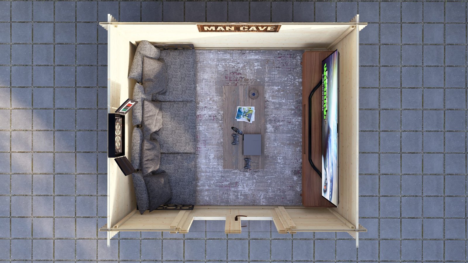 Log Cabin Grendale 3.2×2.6m, 28mm – 6 Large scale image